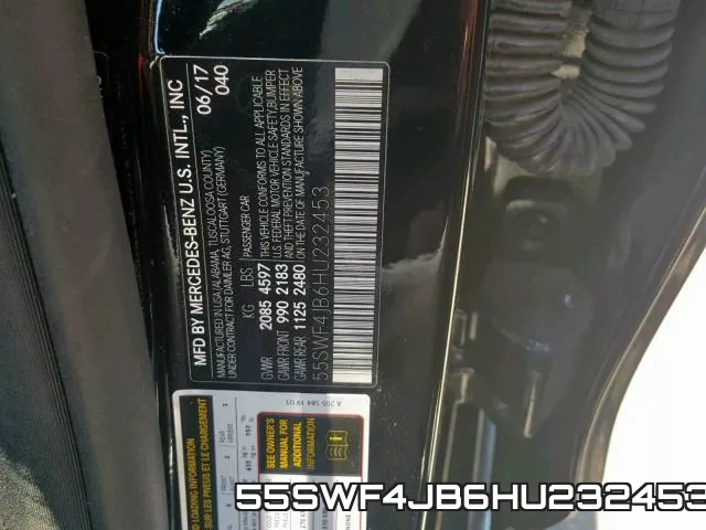 55SWF4JB6HU232453 фото 2