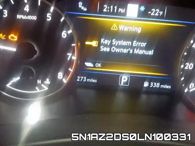 5N1AZ2DS0LN100331 фото 9