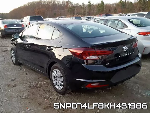 5NPD74LF8KH431986 фото 4
