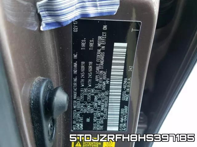 5TDJZRFH8HS397185 фото 2