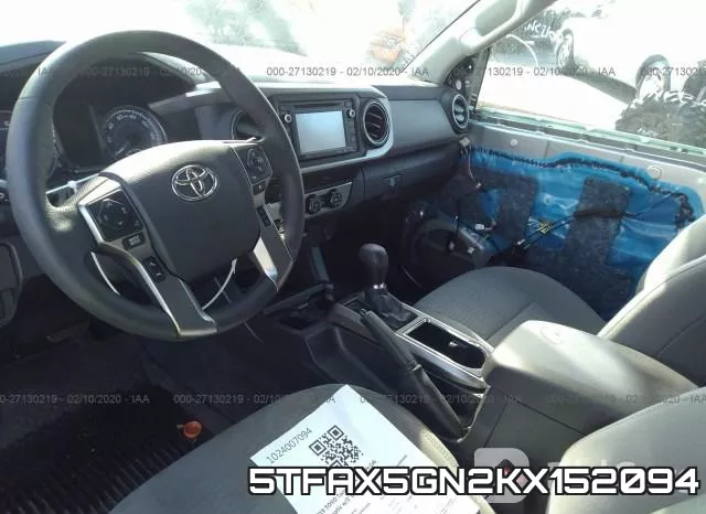 5TFAX5GN2KX152094 фото 6