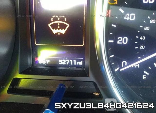 5XYZU3LB4HG421624 фото 8