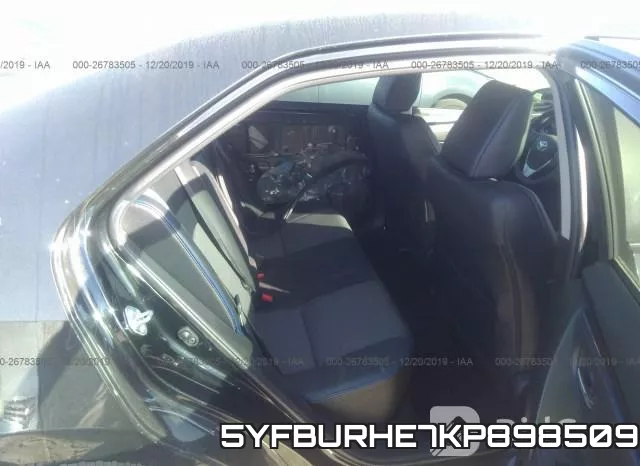 5YFBURHE7KP898509 фото 9