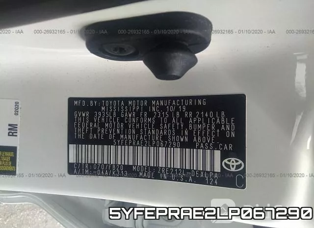 5YFEPRAE2LP067290 фото 10