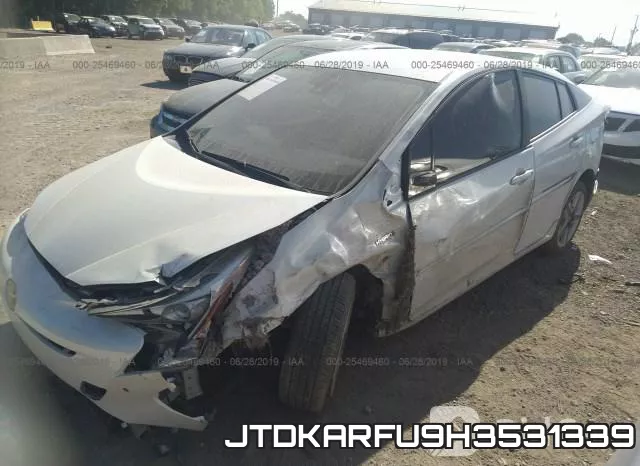 JTDKARFU9H3531339 фото 3
