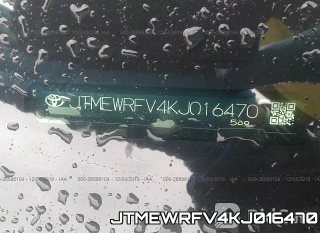 JTMEWRFV4KJ016470 фото 10
