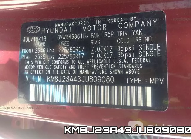KM8J23A43JU809080 фото 10
