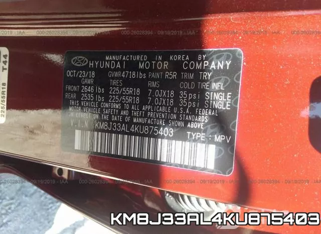KM8J33AL4KU875403 фото 10