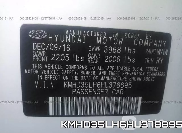 KMHD35LH6HU378895 фото 10