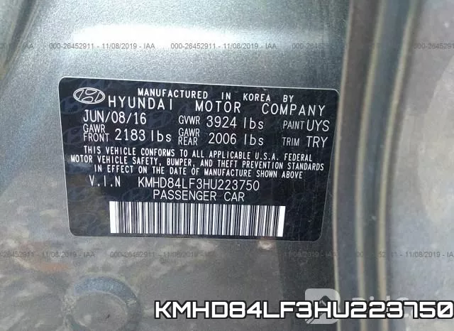 KMHD84LF3HU223750 фото 10