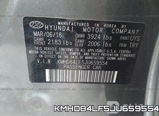 KMHD84LF5JU659554 фото 10
