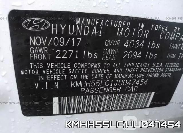 KMHH55LC1JU047454 фото 10