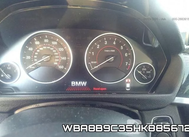 WBA8B9C35HK885672 фото 8