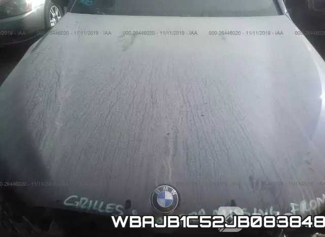 WBAJB1C52JB083848 фото 2