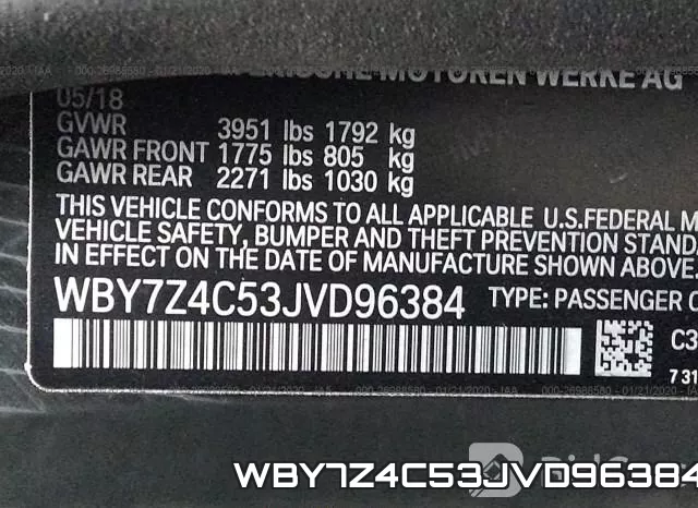 WBY7Z4C53JVD96384 фото 10