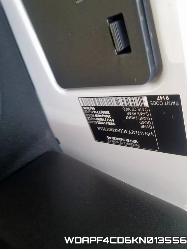 WDAPF4CD6KN013556 фото 2