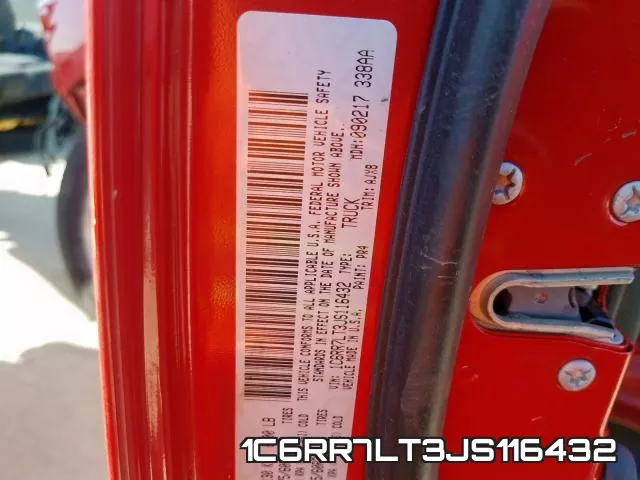 1C6RR7LT3JS116432 фото 2