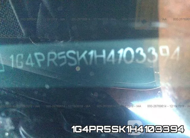 1G4PR5SK1H4103394 фото 10