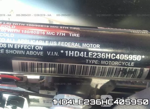 1HD4LE236HC405950 фото 2
