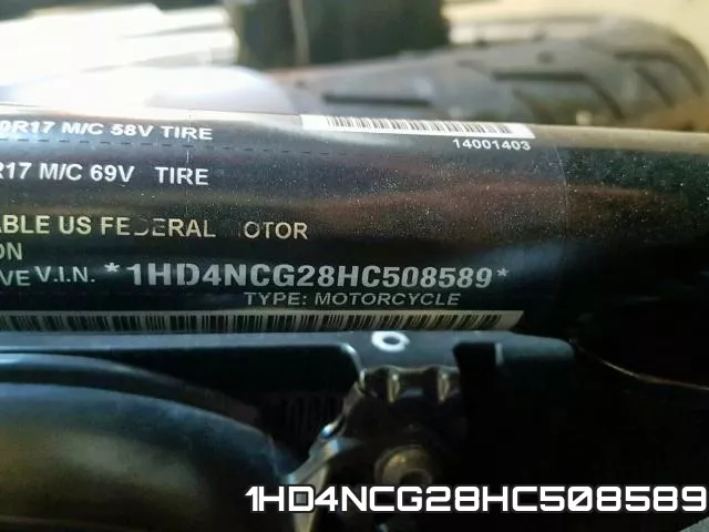 1HD4NCG28HC508589 фото 2