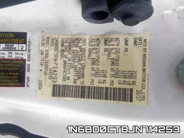 1N6BD0CT8JN714253 фото 2