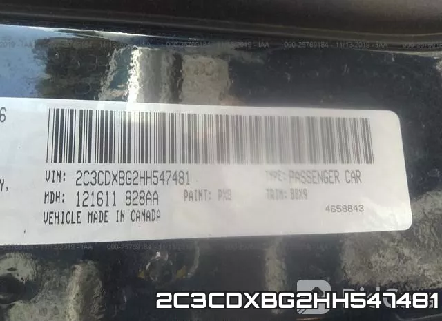 2C3CDXBG2HH547481 фото 10
