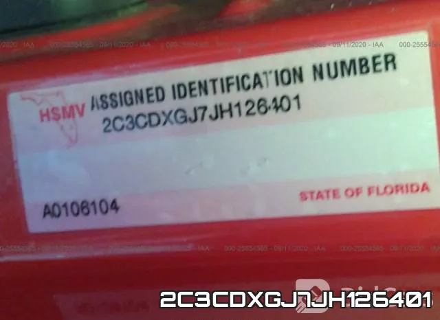 2C3CDXGJ7JH126401 фото 10