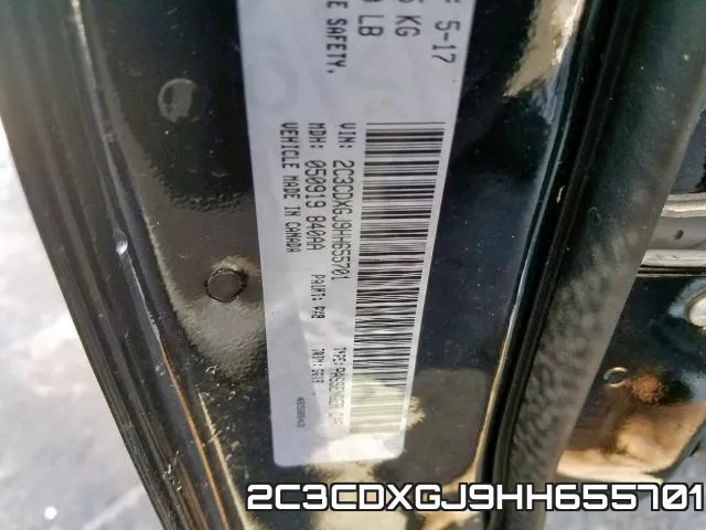 2C3CDXGJ9HH655701 фото 2