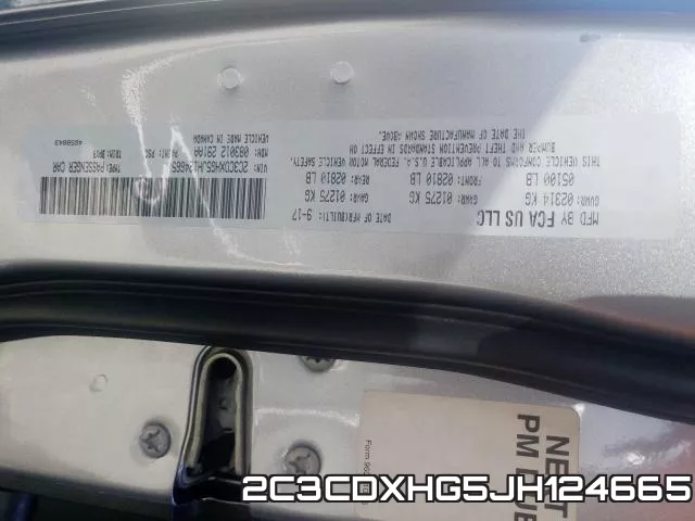 2C3CDXHG5JH124665 фото 2
