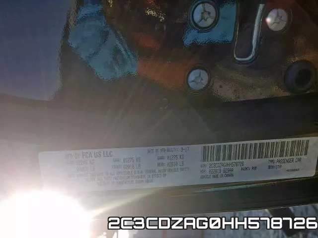 2C3CDZAG0HH578726 фото 2