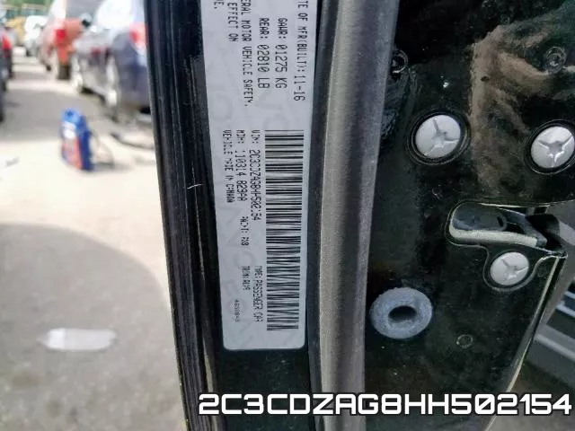2C3CDZAG8HH502154 фото 2