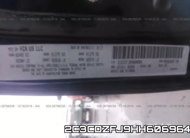 2C3CDZFJ9HH606964 фото 10