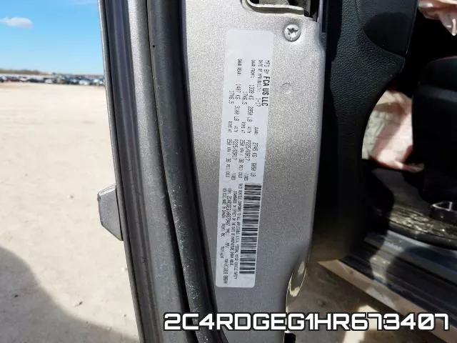 2C4RDGEG1HR673407 фото 2