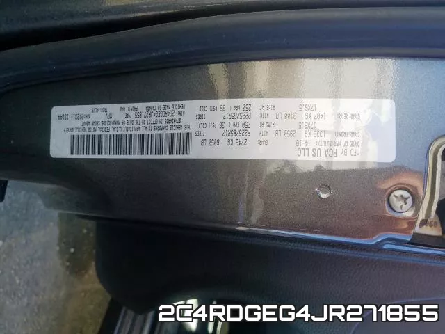 2C4RDGEG4JR271855 фото 2