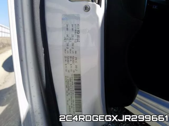 2C4RDGEGXJR299661 фото 2