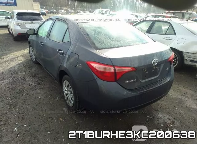 2T1BURHE3KC200638 фото 4