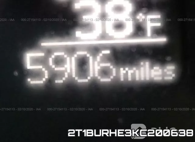 2T1BURHE3KC200638 фото 8
