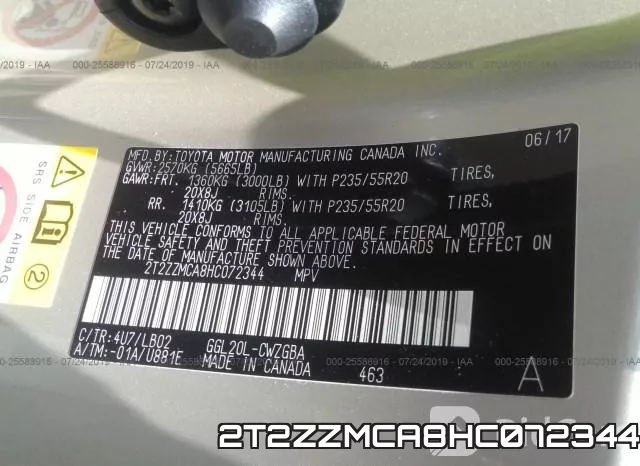 2T2ZZMCA8HC072344 фото 10