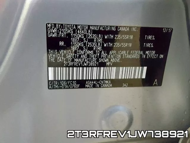 2T3RFREV1JW738921 фото 2