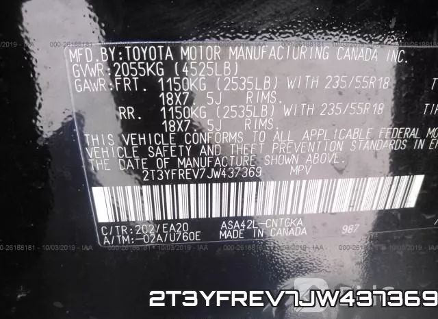2T3YFREV7JW437369 фото 10