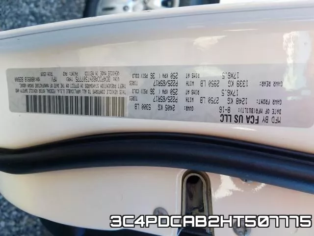 3C4PDCAB2HT507775 фото 2