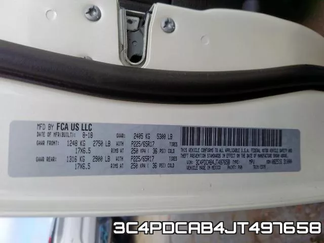 3C4PDCAB4JT497658 фото 2