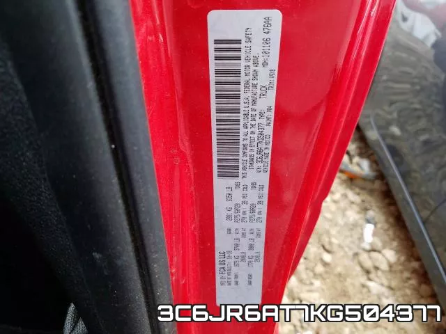3C6JR6AT7KG504377 фото 2