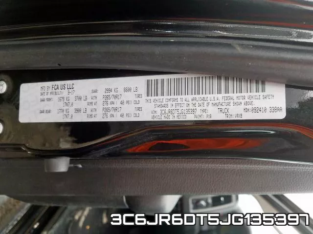 3C6JR6DT5JG135397 фото 2