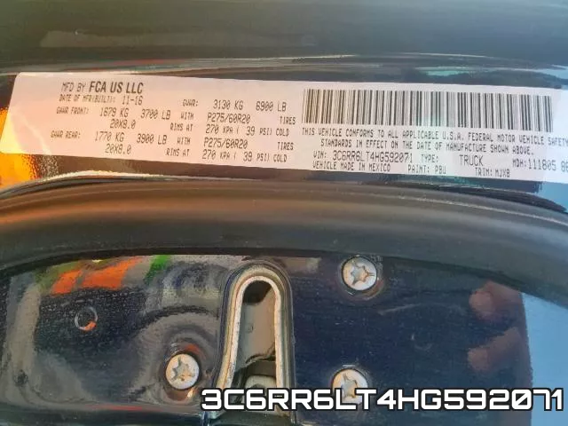 3C6RR6LT4HG592071 фото 2