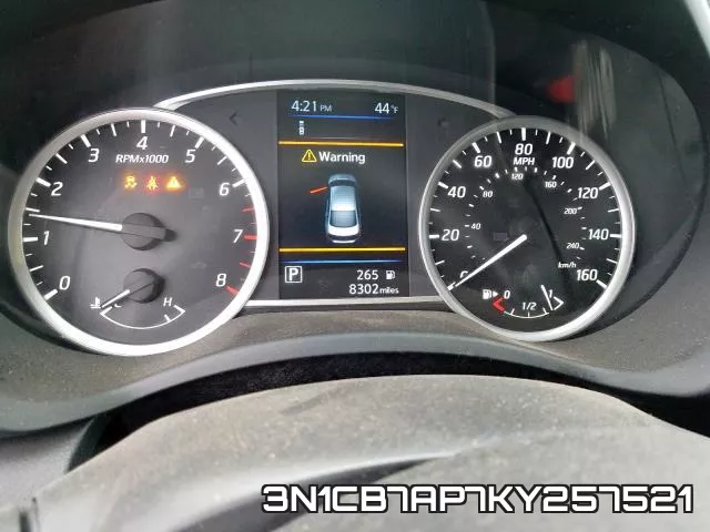 3N1CB7AP7KY257521 фото 9