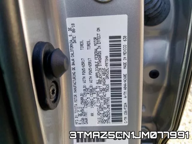 3TMAZ5CN1JM077991 фото 2