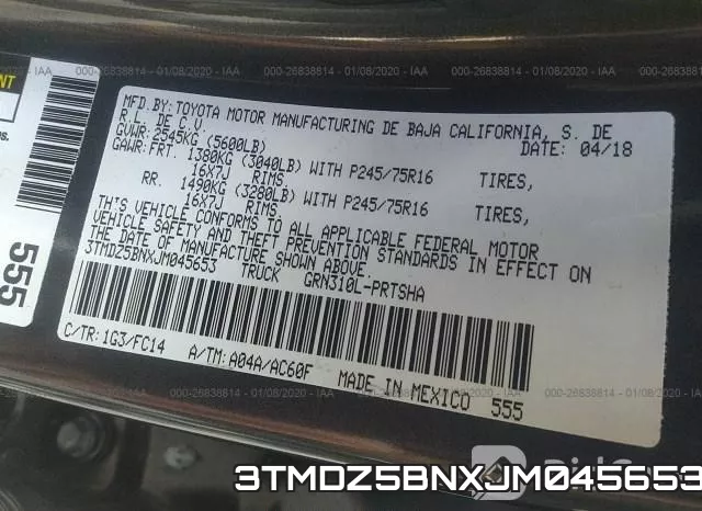 3TMDZ5BNXJM045653 фото 10