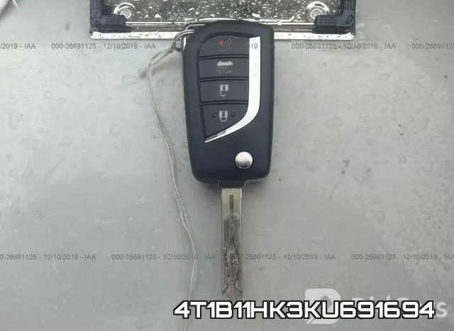 4T1B11HK3KU691694 фото 2