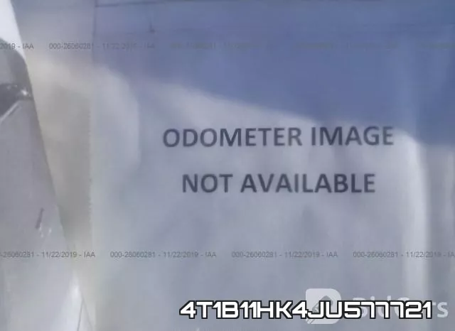 4T1B11HK4JU577721 фото 8